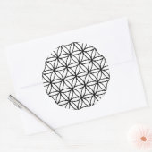 Rond Sticker Flower of Life (Enveloppe)