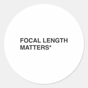 Rond Sticker Focal Lenght S