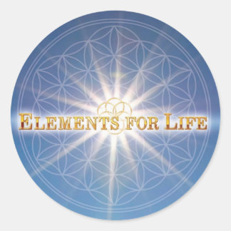Rond Sticker FOL, Eléments Pour La Vie