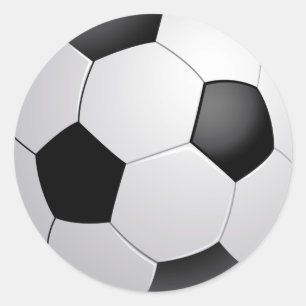 Rond Sticker Football