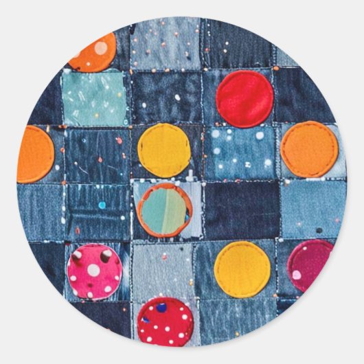 Rond Sticker for Kids' Party (Devant)