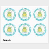 Rond Sticker Freddy the Frog Round Favker (Feuille)