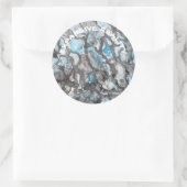 Rond Sticker Fréquences créatives - RÉALITÉ EXPANSIVE (Sac)