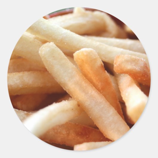 Rond Sticker Fries français (Devant)
