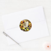 Rond Sticker Fruit and Yogurt (Enveloppe)