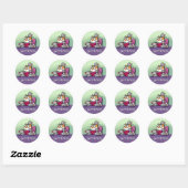 Rond Sticker Fruit of Spirit (Douceur) (Feuille)