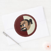 Rond Sticker "furtif" JSC (Enveloppe)