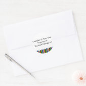Rond Sticker Galore Livres (Enveloppe)