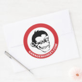 Rond Sticker GarageMonkey (Enveloppe)