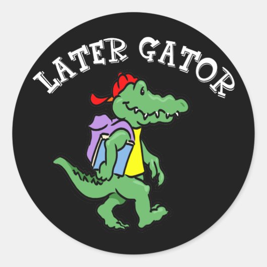 Rond Sticker Gator (Devant)