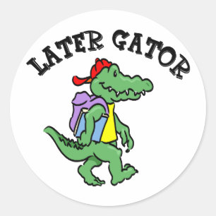 Rond Sticker Gator