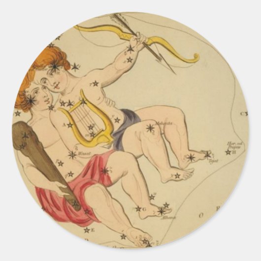 Rond Sticker Gemini (Devant)