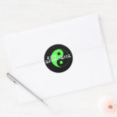 Rond Sticker géologue zen (Enveloppe)