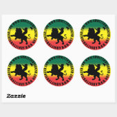 Rond Sticker Ghost Town Sound (Feuille)