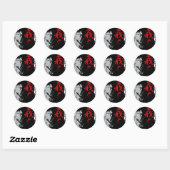 Rond Sticker GI Dark Samurai (Feuille)
