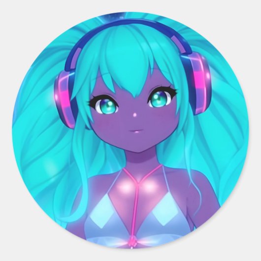 Rond Sticker Godess Stellargroove #01 (Devant)