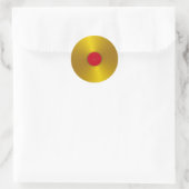 Rond Sticker Gold Record (Sac)