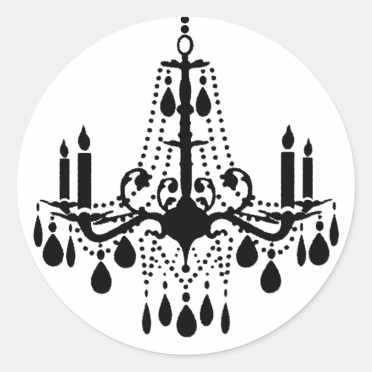 Rond Sticker Grand Ballroom (blanc) (Devant)