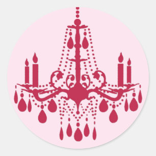 Rond Sticker Grand Ballroom (rouge)