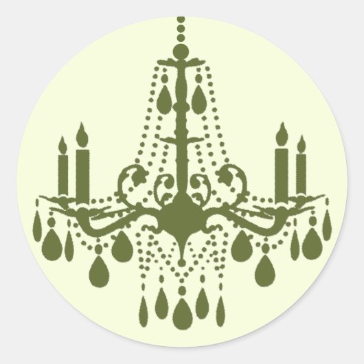Rond Sticker Grand Ballroom (vert) (Devant)