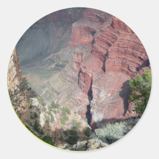 Rond Sticker Grand Canyon View 5