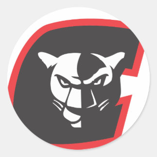 Rond Sticker grand logo - Panthers Concordia