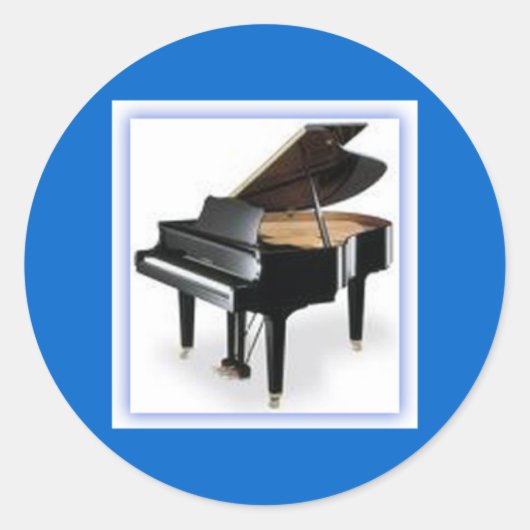 Rond Sticker Grand Piano (Devant)
