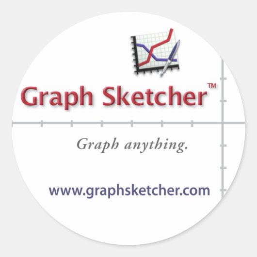 Rond Sticker Graph Sketcher (Devant)