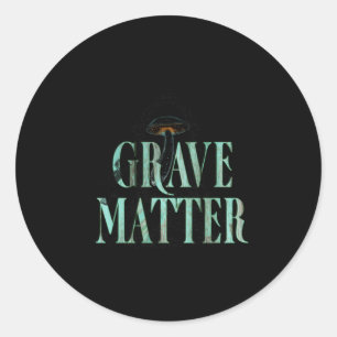 Rond Sticker Grave Logo 2