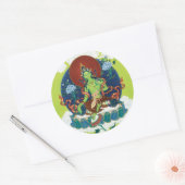 Rond STICKER Green Tara (Enveloppe)