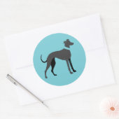 Rond Sticker Greyhound (Enveloppe)