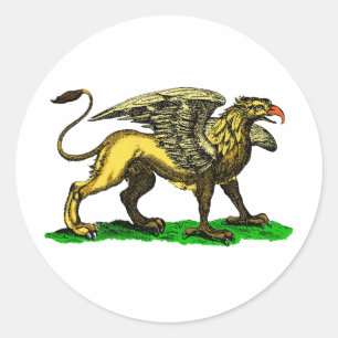 Rond Sticker Griffin