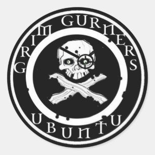 Rond Sticker Grim Gurner