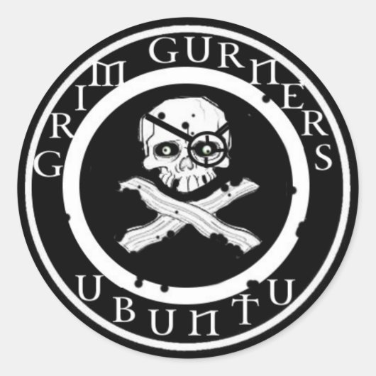 Rond Sticker Grim Gurner (Devant)