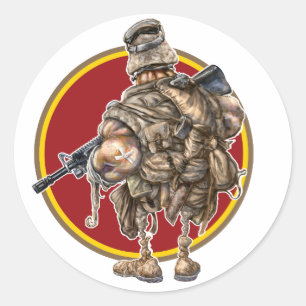 Rond Sticker Grunt