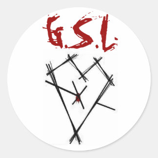 Rond Sticker GSL