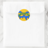 Rond Sticker Guam (Sac)