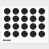 Rond Sticker H.i.g.h V.i.b.e (Feuille)