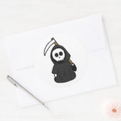 Rond Sticker Halloween Grim Cute (Enveloppe)