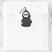 Rond Sticker Halloween Grim Cute (Sac)