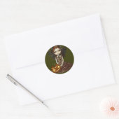 Rond Sticker "Halloween Twilight" (Enveloppe)