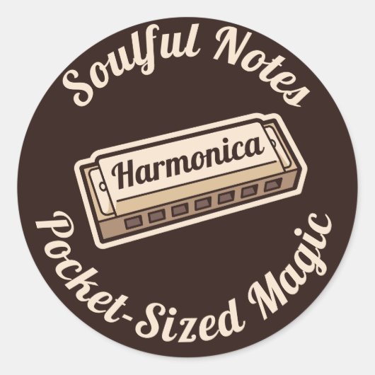 Rond Sticker Harmonica (Devant)
