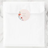 Rond Sticker Harmony Floral (Sac)