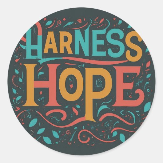 Rond Sticker Harness Hope (Devant)