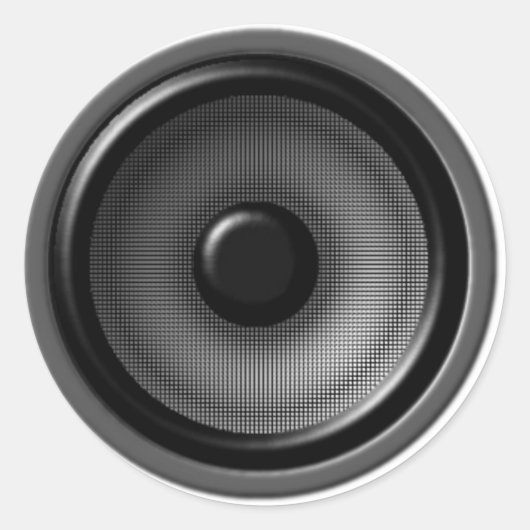 Rond Sticker haut-parleur (Devant)