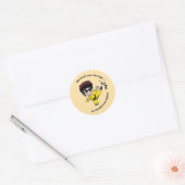 Rond Sticker haute cible (Enveloppe)