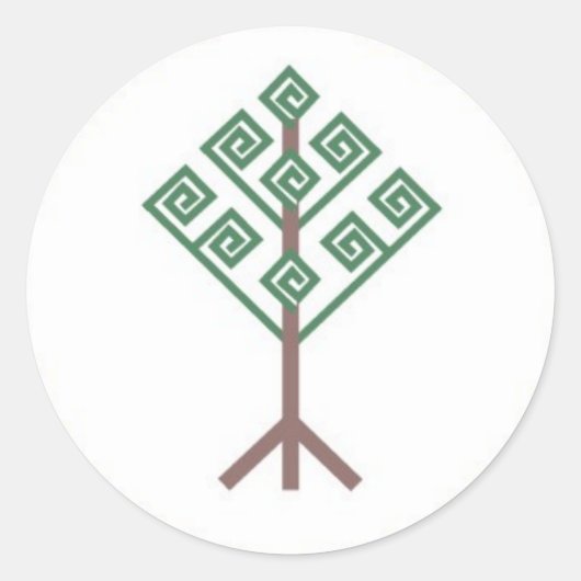 Rond Sticker Heathenry (Devant)