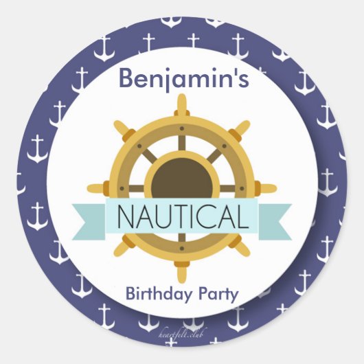 Rond Sticker Helm (Devant)