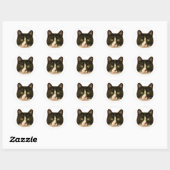 Rond Sticker Henri (Feuille)