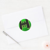 Rond Sticker HH (Enveloppe)